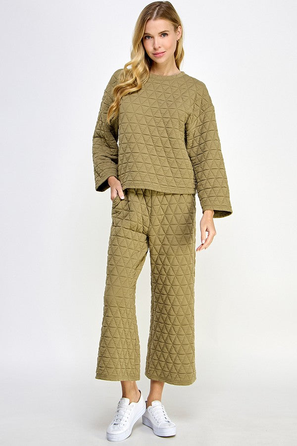 Olivia Quilted Top