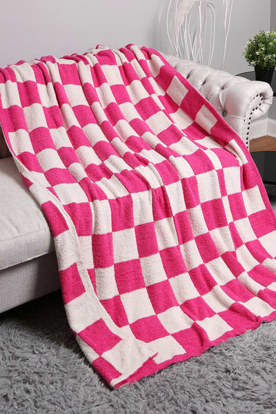 Dreams Checkered Blanket