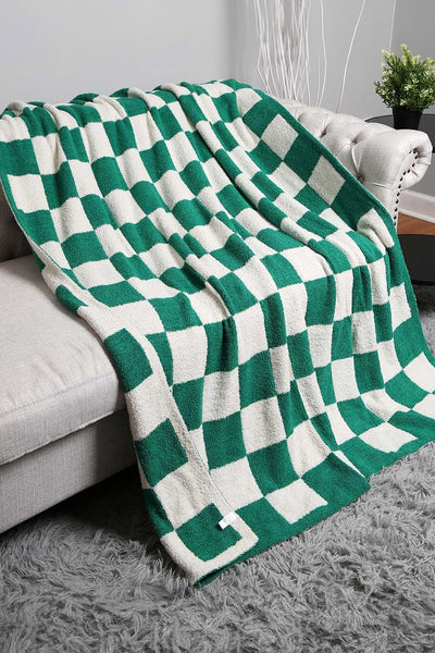 Dreams Checkered Blanket