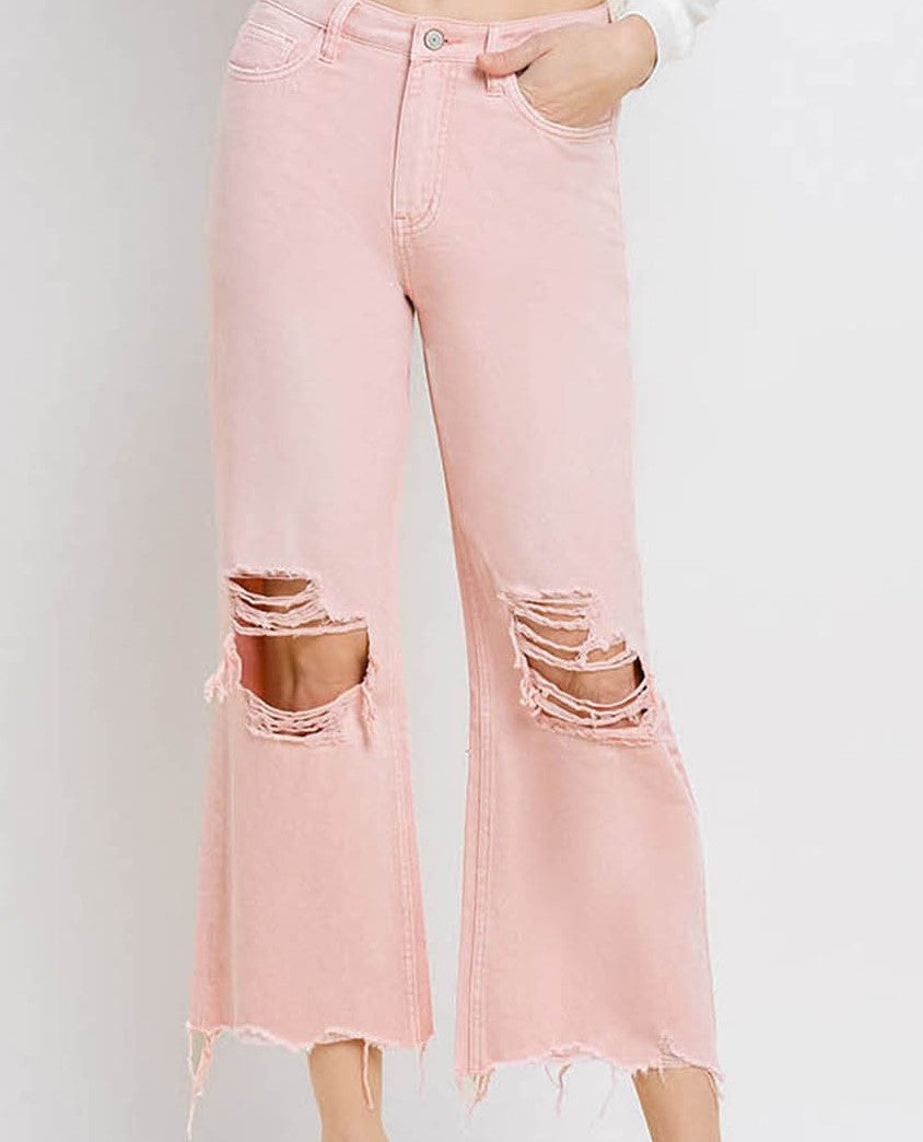 Pink Vervet Leslie Jeans