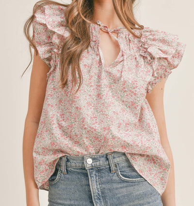 Country Blooms Top