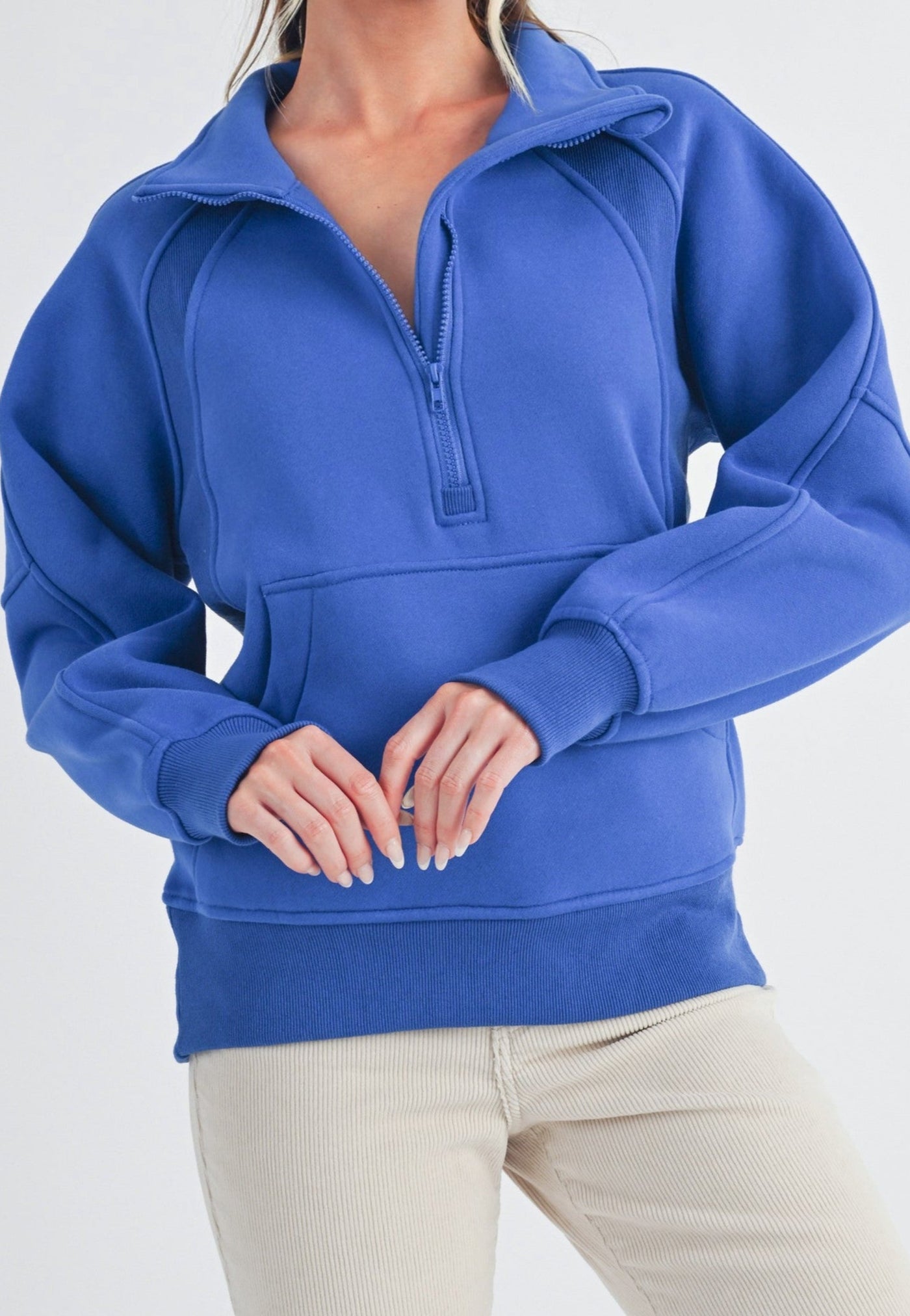 Luna Full Length Half Zip Pullover