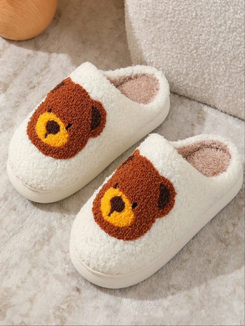 Bear Plush Slipper