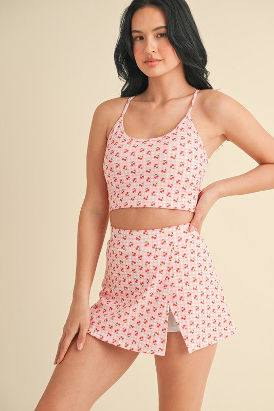 Cherry Racerback Tank