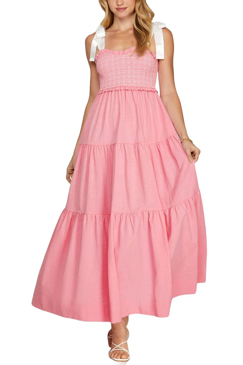 Blush Belle Maxi Dress