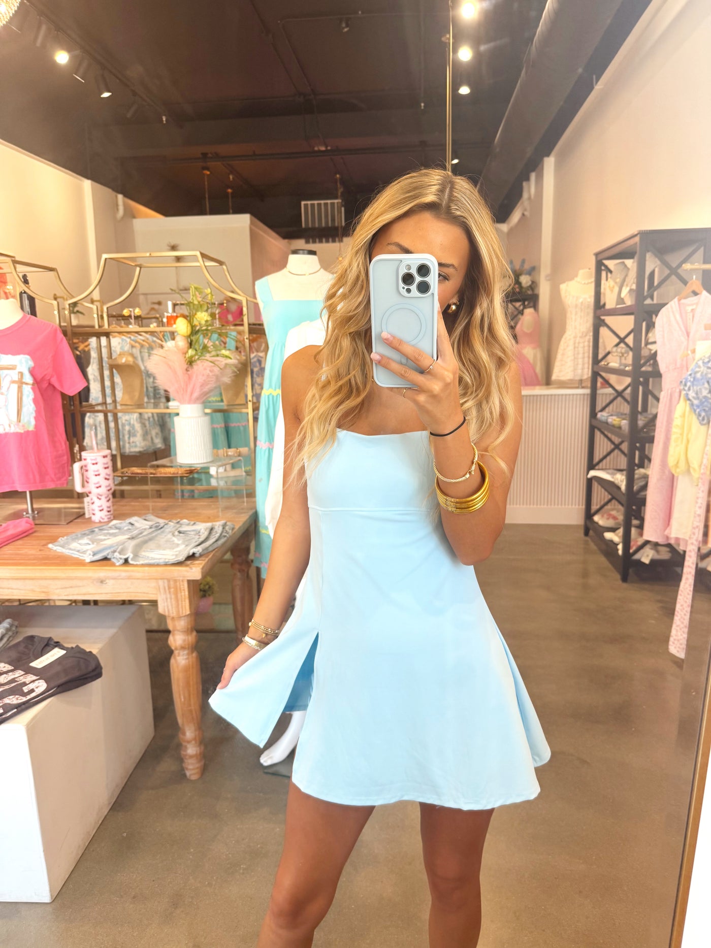 A-Line Mini Dress