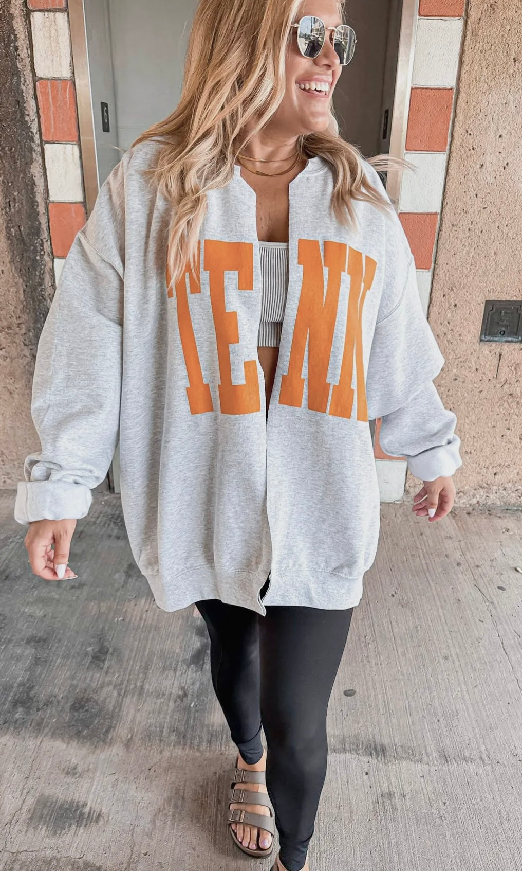 Tennessee Sweatshirt Cardigan