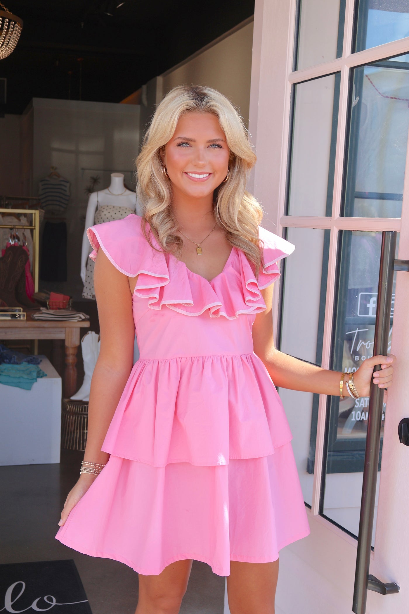 Pink Sherbert Mini Dress