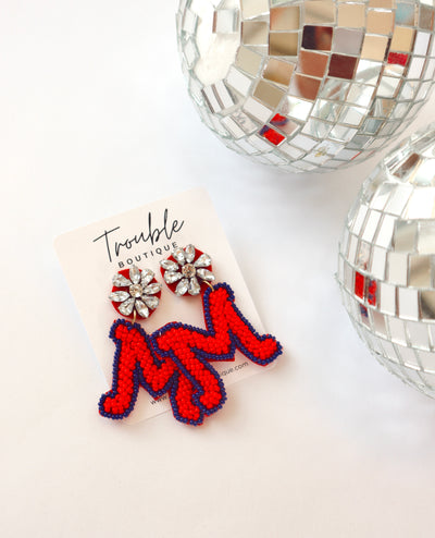 College Game Day Earrings