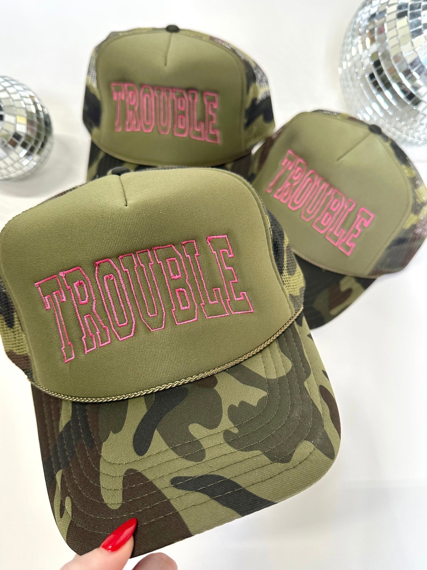 Trouble Trucker Hat