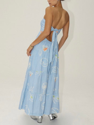 Cocktail Hour Maxi Dress