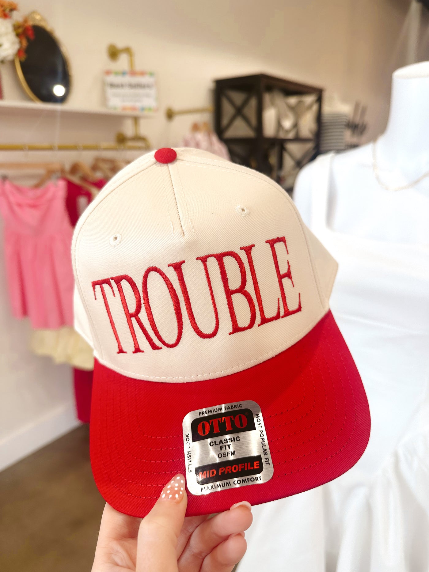 Trouble Trucker Hat