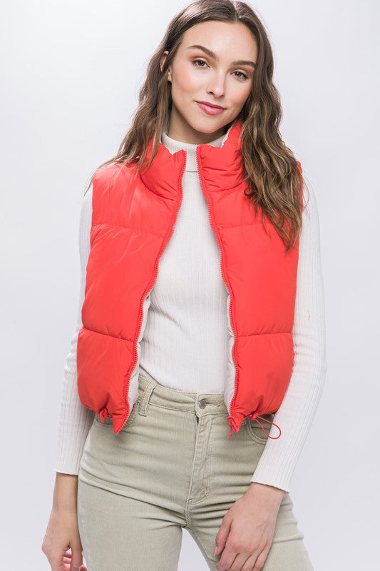 Reversible Puffer Vest