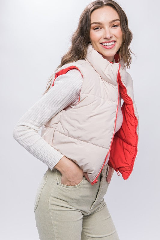 Reversible Puffer Vest