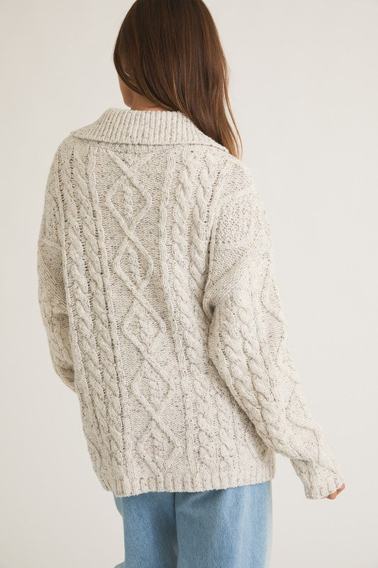 Cozy Nights Oversized Cardigan