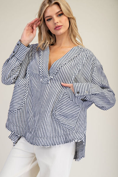 Mineral Striped Top