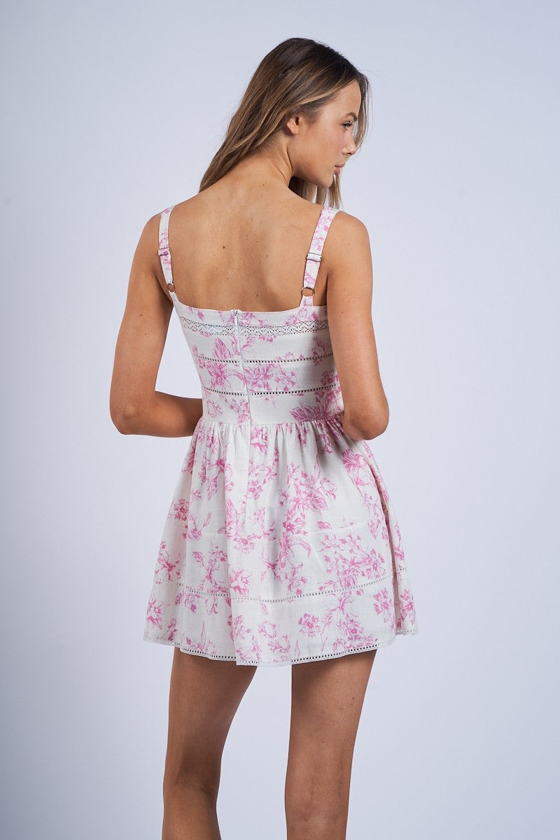 Baby Pinks Mini Dress