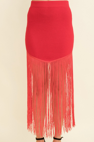 Collins Fringe Skirt