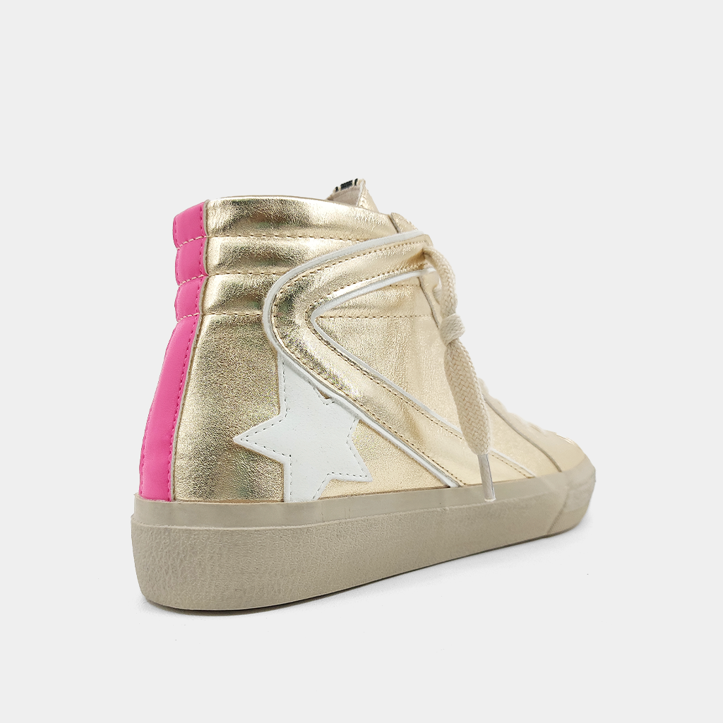 Roxi Gold Sneaker