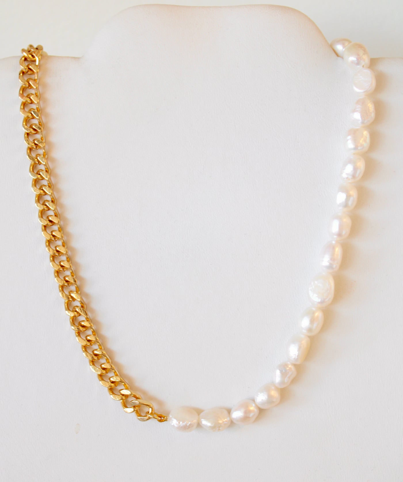Grace Pearl Chain Necklace