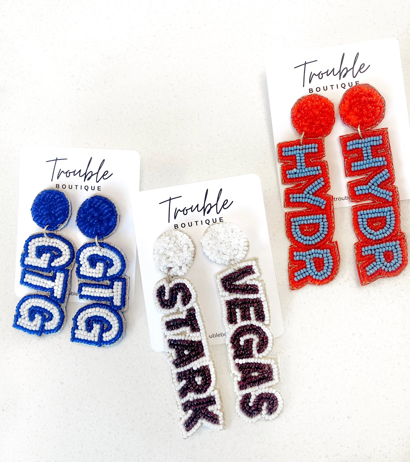College Game Day Earrings